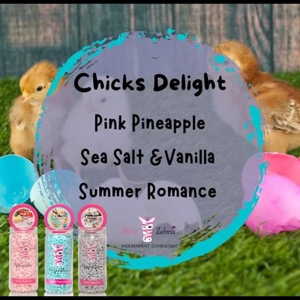 Pink Zebra Sprinkles ‘Chicks Delight’ 🐣 🐥